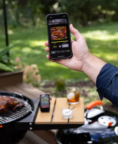 Maverick Ichef Extended Range Bluetooth Barbeque Thermometer In Black