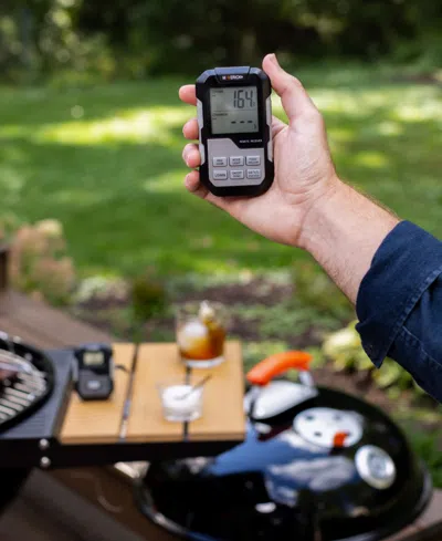 Maverick Long Range Wireless Remote Cooking Dual Probethermometer In Black