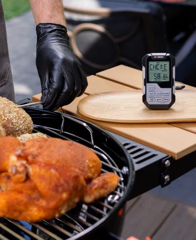 Maverick Single Probe Barbeque Thermometer And Timer In Black