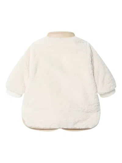 Chloé Buttoned Coat In Gold