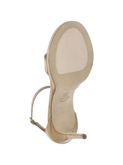 Stuart Weitzman Nudist Platform Strap Sandals In Neutral