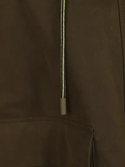 Herno Regular Fit Chic Layering Jacket In Brown