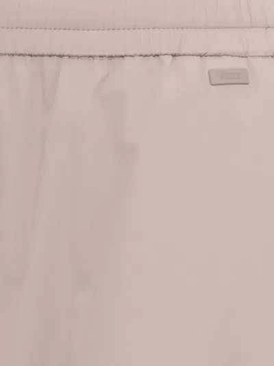 Herno Drawstring Midi Skirt In Neutral