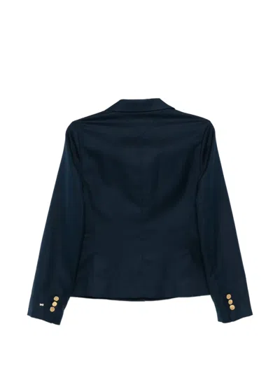 Tommy Hilfiger Buttoned Blazer In Blue