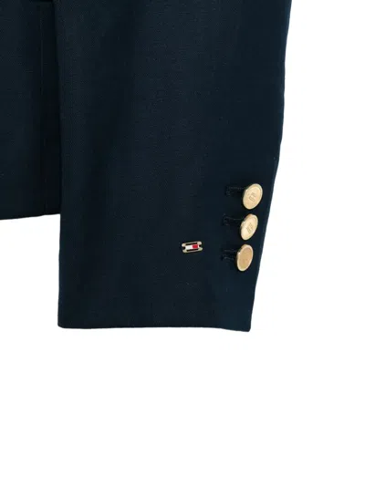 Tommy Hilfiger Buttoned Blazer In Blue
