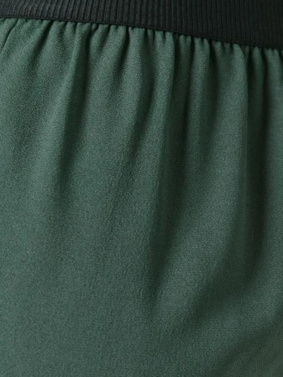 Shop Antonio Marras Elasticated Waistband Trousers - Green