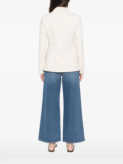 Weekend Max Mara Uva Flap-pocket Blazer In Neutral