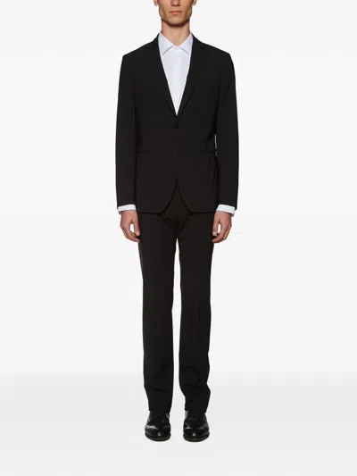 Tonello Single-breasted Suit In Black