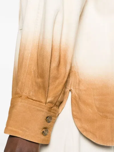 Alanui Flap-pocket Shirt In White