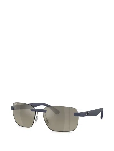 Ray Ban Square-frame Sunglasses In Brown