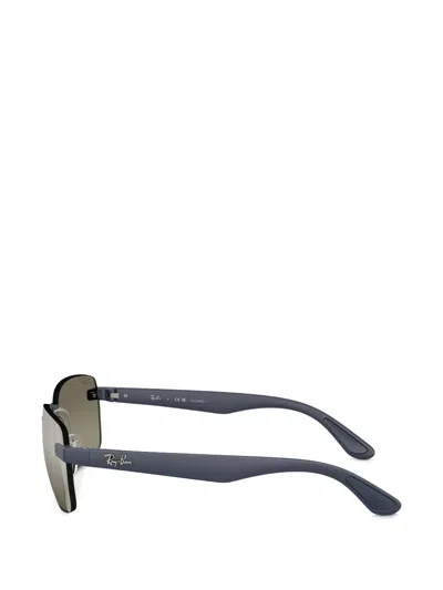 Ray Ban Square-frame Sunglasses In Brown