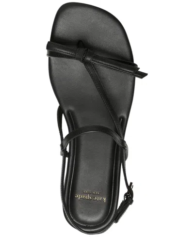 Kate Spade New York Loop Ankle Strap Sandal In Black