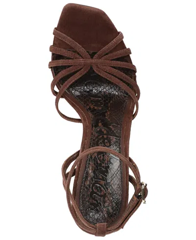 Sam Edelman Lili Ankle Strap Sandal In Brown