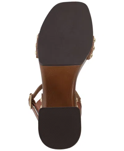 Mia Electrah Platform Sandal In Brown