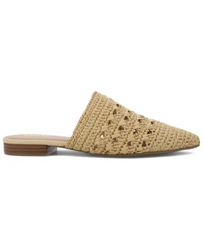 Mia Jany Raffia Mule In Brown