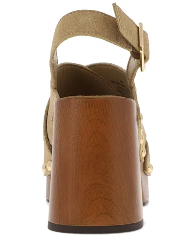 Mia Eudora Platform Sandal In Nude