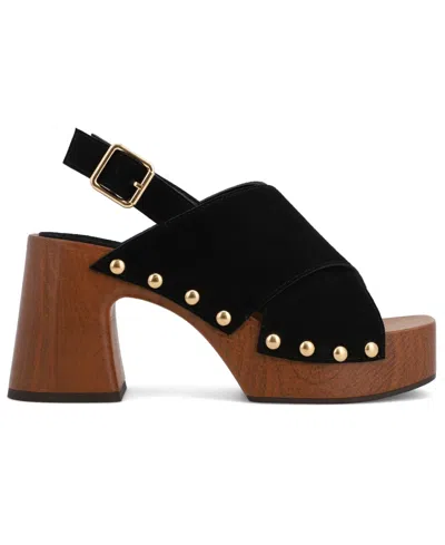 Mia Eudora Platform Sandal In Black