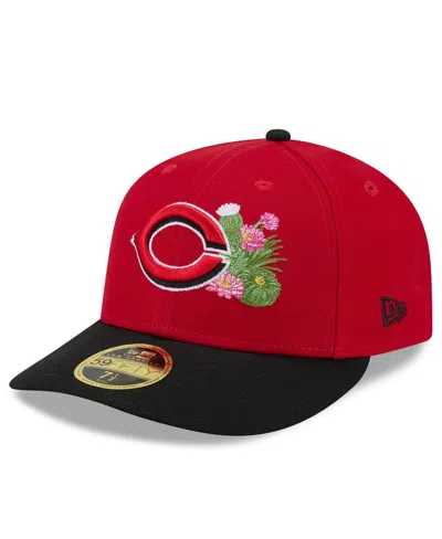 New Era Men's Red/black Cincinnati Reds 2026 Spring Training Low ...