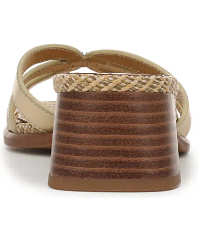 Sam Edelman Farrin Block Heel Sandal In Gold