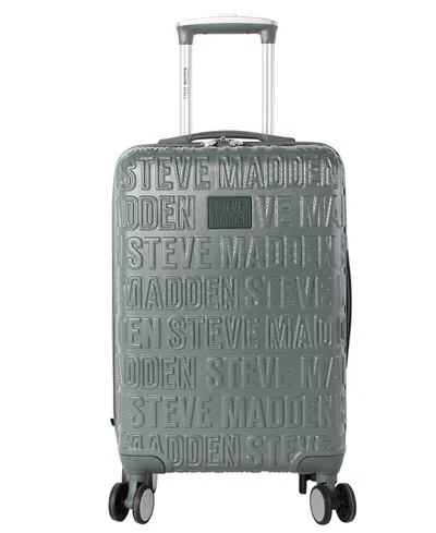 Steve Madden Hardside Small Expandable Spinner In Green
