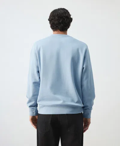 Mango Men's Cotton Regular-fit Sweatshirt In Blue
