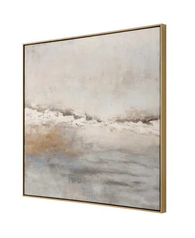 Uttermost Storm Clouds Hand Painted Canvas In Blue