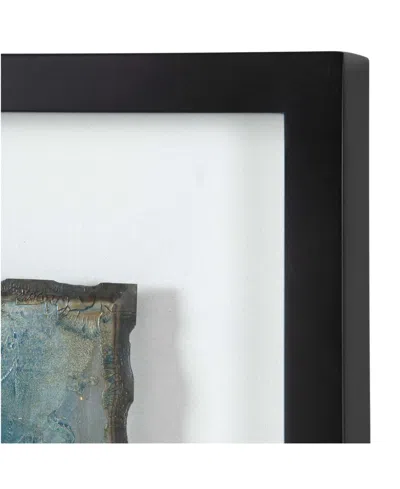 Uttermost Glimmering Agate Framed Prints, Set Of 2 In Multi