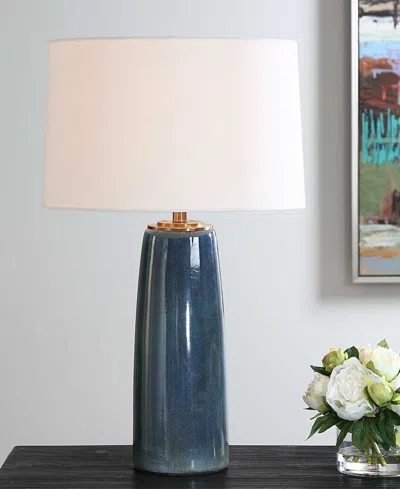 Uttermost Submerged Table Lamp In Blue