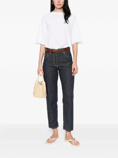 Antonelli Crew-neck T-shirt In White