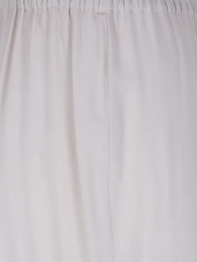 Rossopuro Elasticated Trousers In White