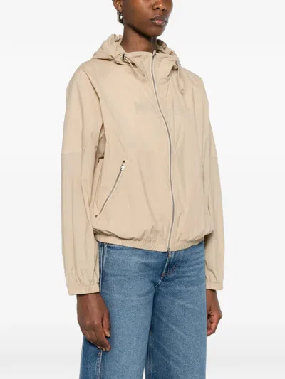 Moose Knuckles Skyline Easy Jacket In Brown