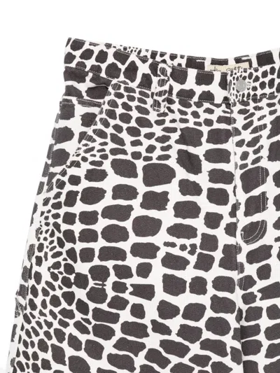 Stussy Patterned Shorts In Black