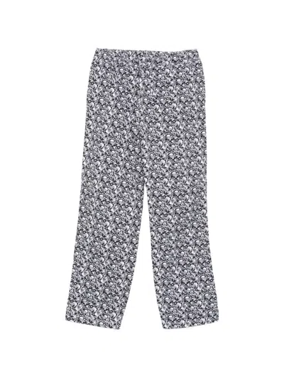 Stussy Skull-pattern Trousers In Black