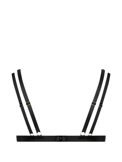 Maison Close Triangle Bra In Black
