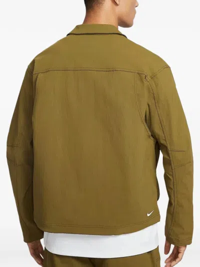Nike Uv Smith Summit Canvas Cargo Jacket In Brown
