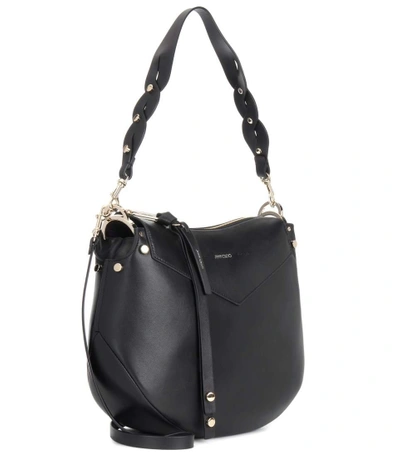 Shop Jimmy Choo Artie Leather Shoulder Bag