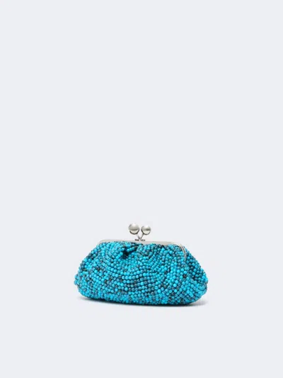 Weekend Max Mara Pasticcino Shoulder Bag In Blue