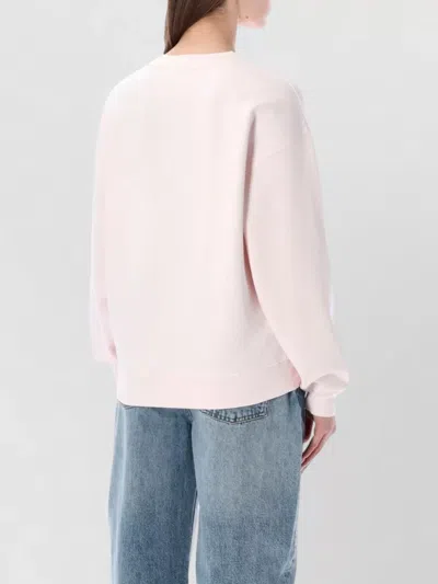 Anine Bing Spencer Sweatshirt In Pink