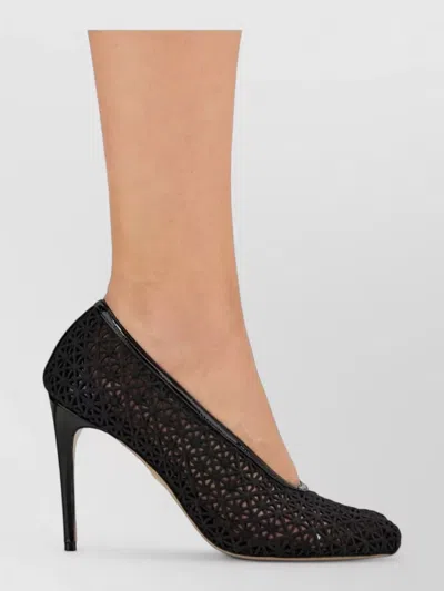Ferragamo With Heel Blacks And Greys In Black