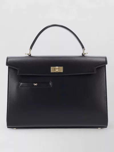 Anya Hindmarch Shoulder Bag Top Handle Detachable Strap Hardware | ModeSens