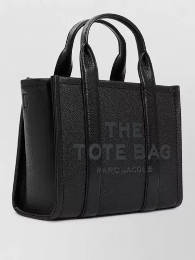 Marc Jacobs Black Calf Leather Bos Taurus Handbag In Yellow