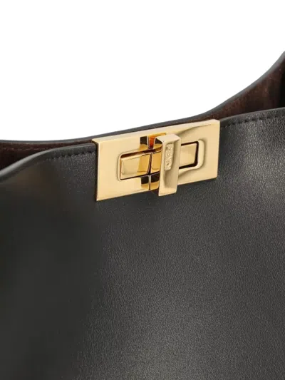 Fendi Structured Tote Bag Top Handle Hardware