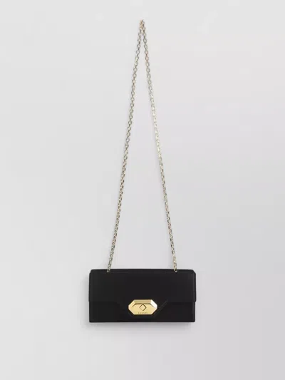 Lanvin Black Solid Clutch