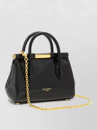 Dolce & Gabbana Marlene Mini Shoulder Bag Charms Chain Handle