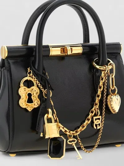 Dolce & Gabbana Marlene Mini Shoulder Bag Charms Chain Handle