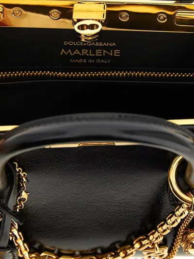 Dolce & Gabbana Marlene Mini Shoulder Bag Charms Chain Handle