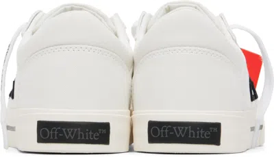 Off-white White Vulcanized Low Sneakers In White
