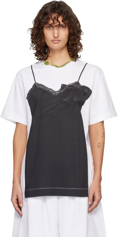 Simone Rocha Top-print T-shirt In Multi
