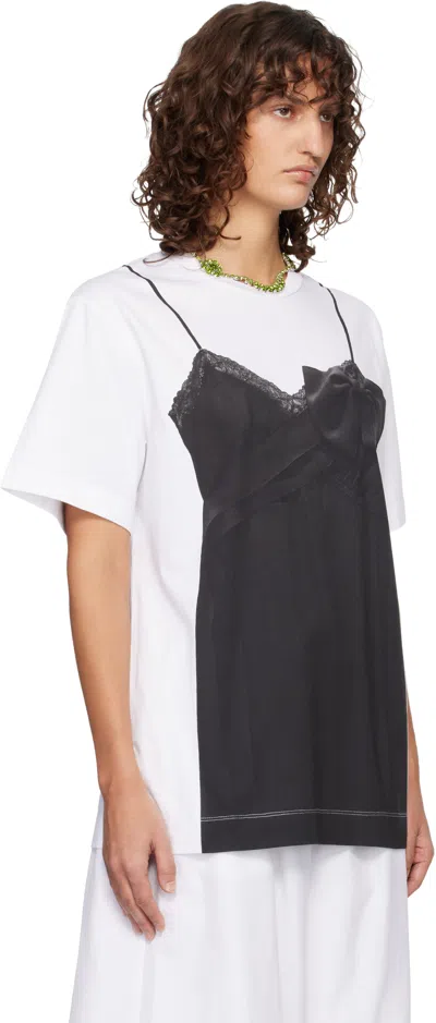 Simone Rocha Top-print T-shirt In Multi