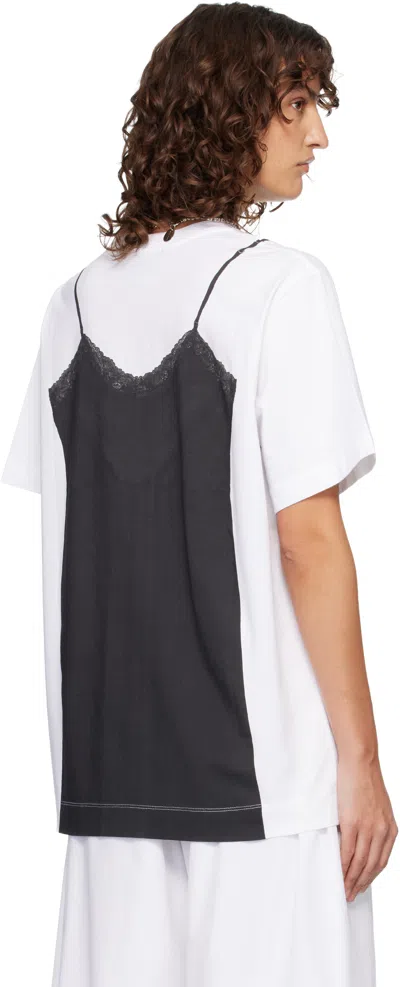 Simone Rocha Top-print T-shirt In Multi